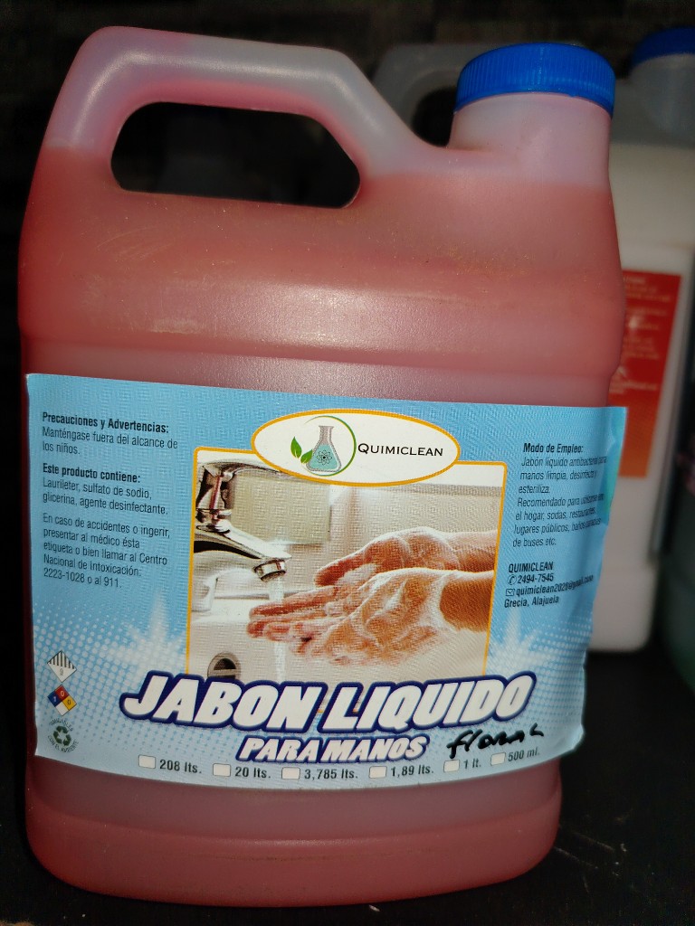 Quimiclean jabón líquido para manos