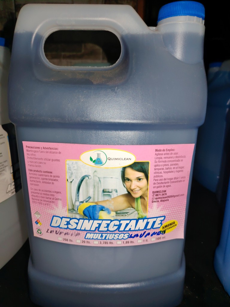Quimiclean desinfectante lavanda