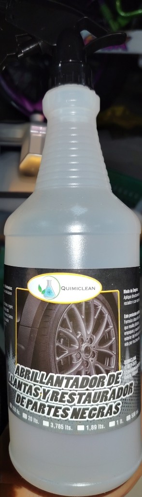 Quimiclean abrillantador de llantas