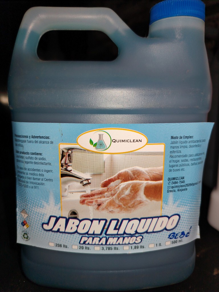 Quimiclean jabon liquido para manos