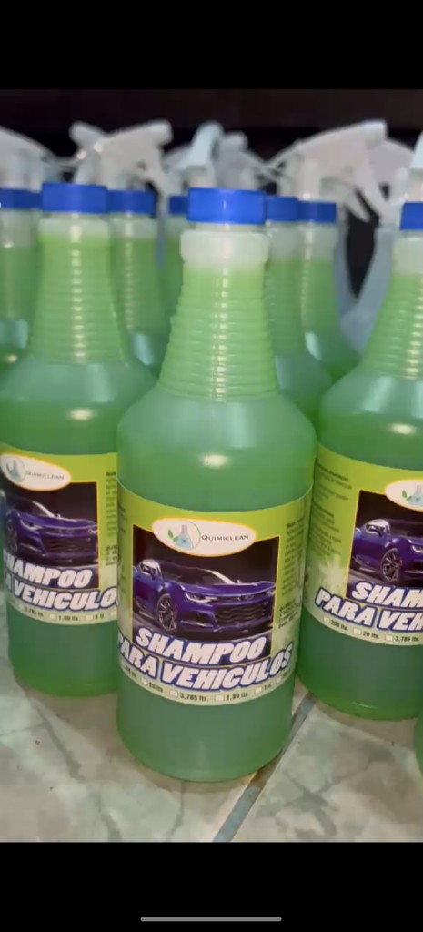 Shampoo para vehiculo