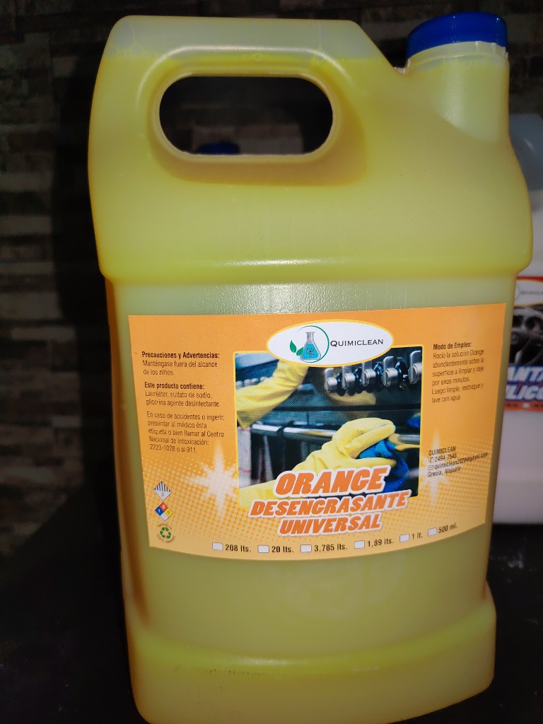 Quimiclean galón desengrasante de cocina