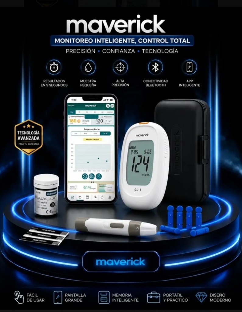 Glucómetro Maverick