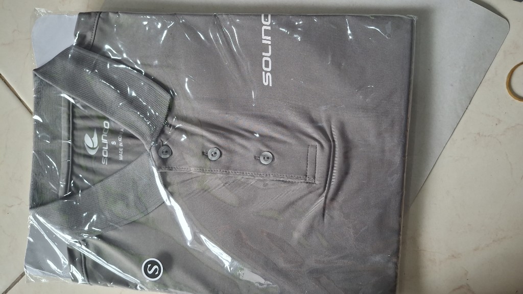 Solino polo gris