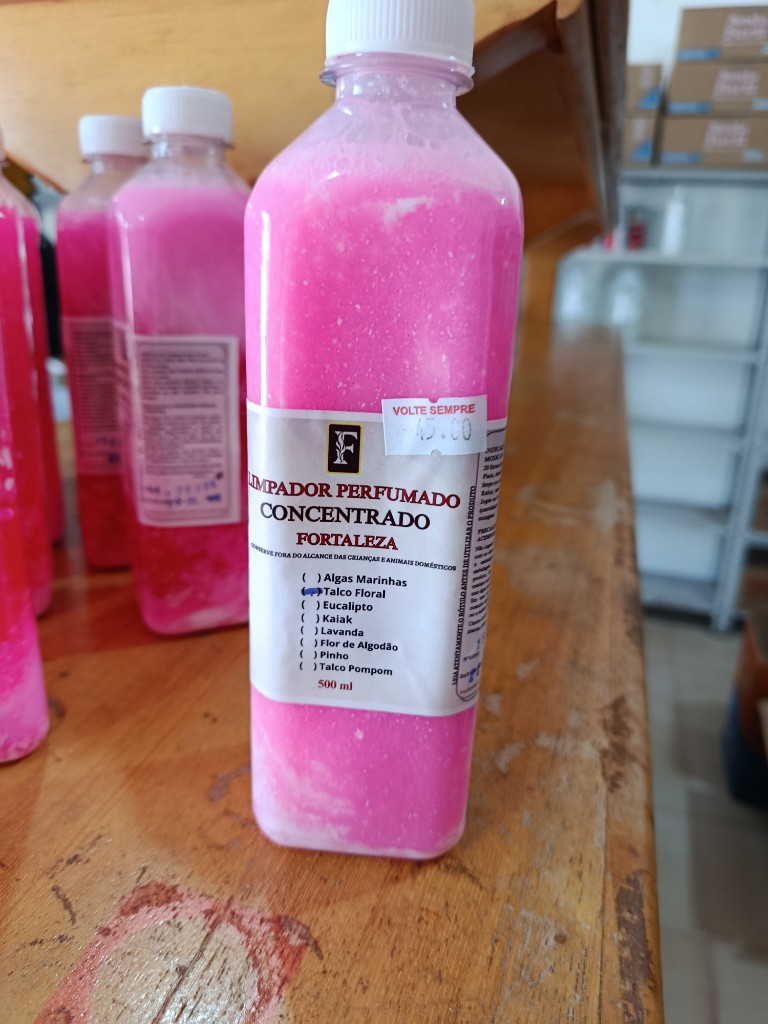 Limpador concentrado perfumado Talco Floral 500 ml