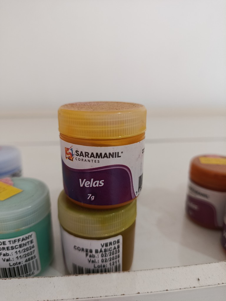 Corante vela  amarelo