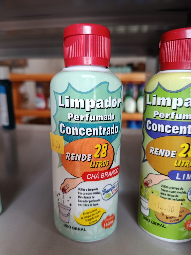 Limpador perfumado concentrado chá Branco