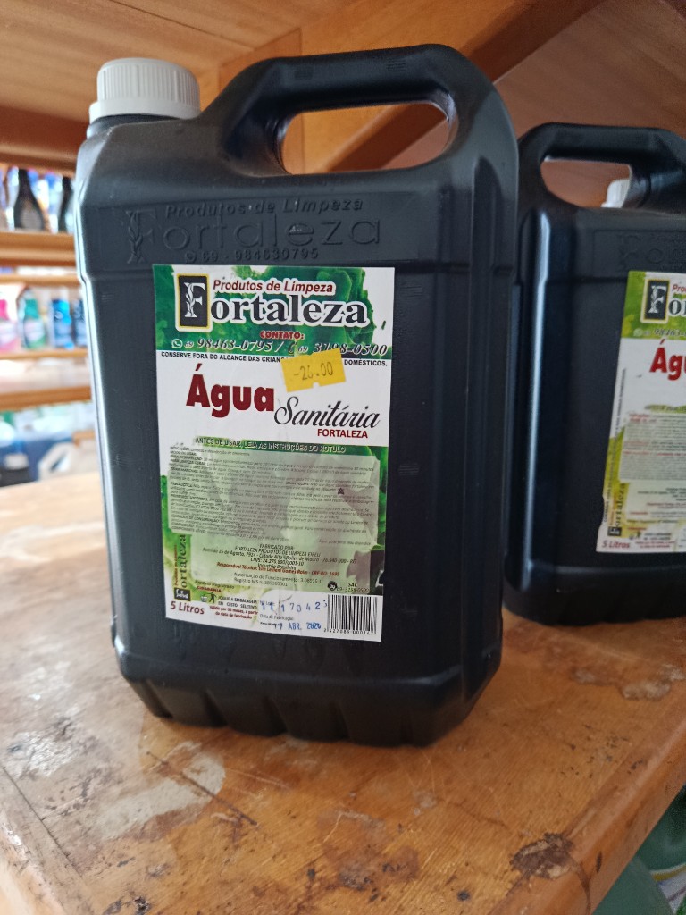 Água sanitária Fortaleza
