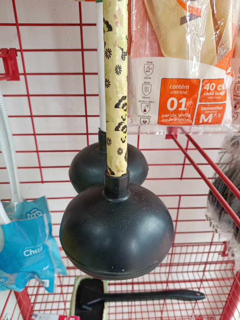 Desentupidor de vaso