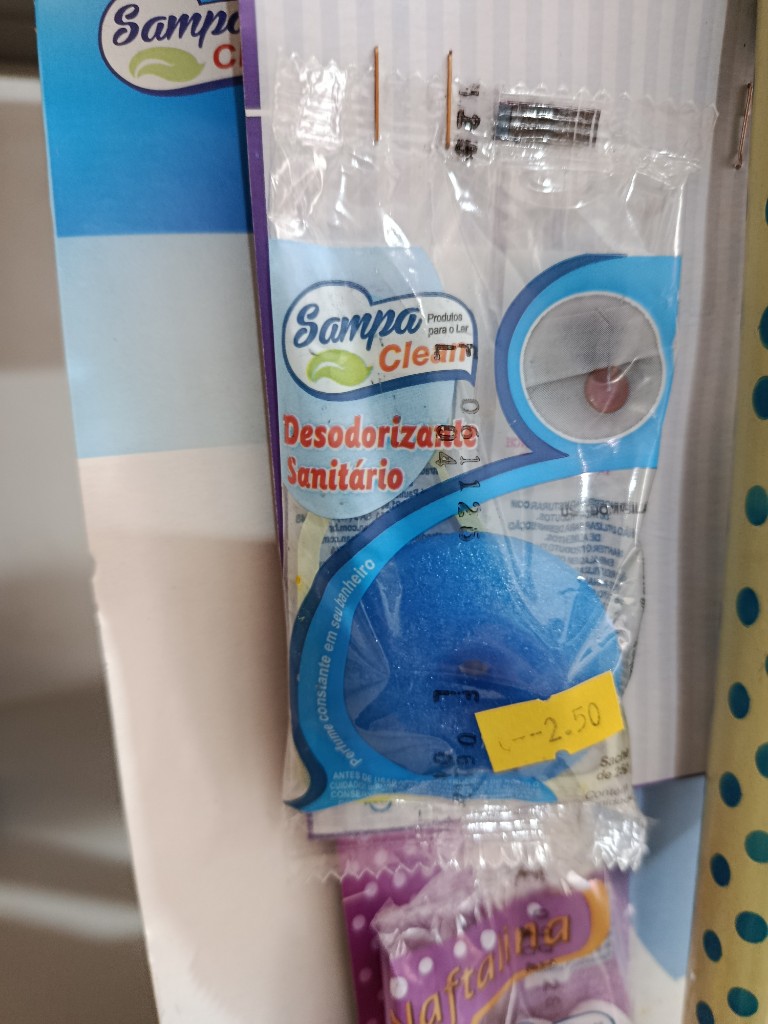 Desodorizante sanitário