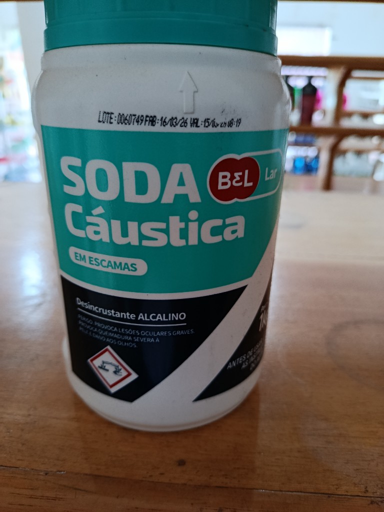 Soda cáustica Bel Lar