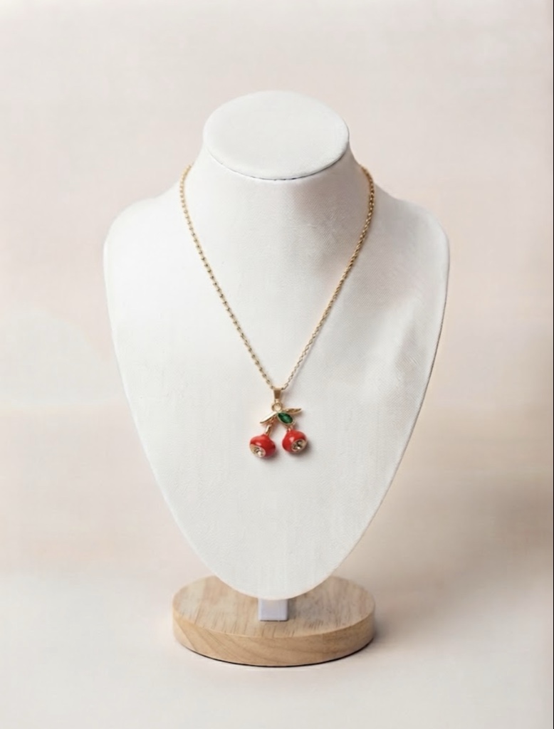 Collar Dije Cerezas Coquette