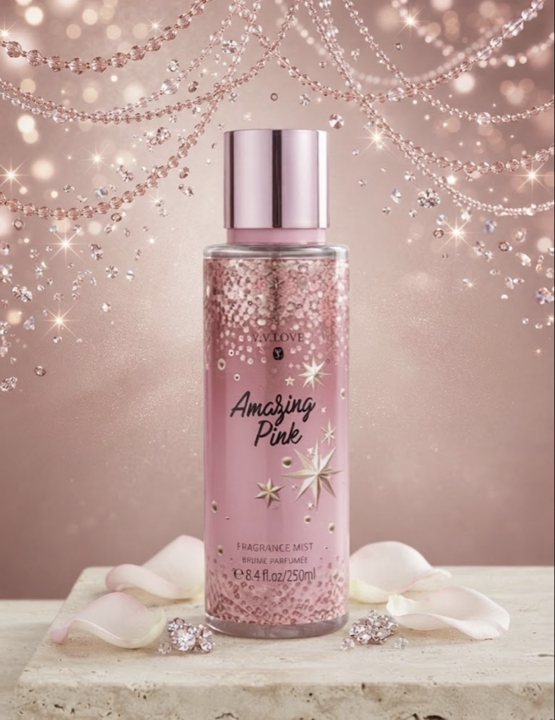 Body Splash Amazing Pink de V.V. LOVE