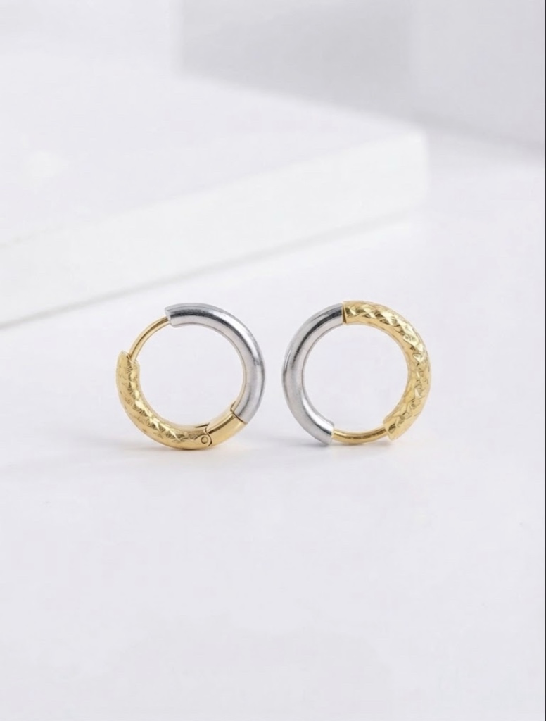 Aros Argollas Bicolor Mix & Match