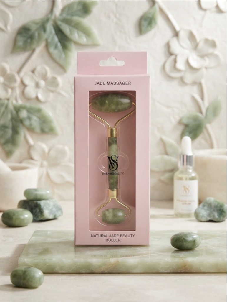 Rodillo de Jade Natural Sarah Beauty (Jade Massager)