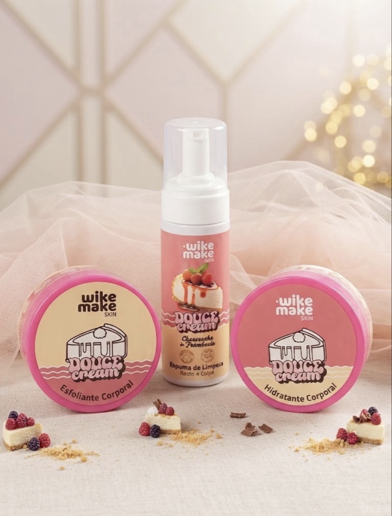 Combo Corporal Cheesecake de Frambuesa Douce Cream - Wike Make Skin