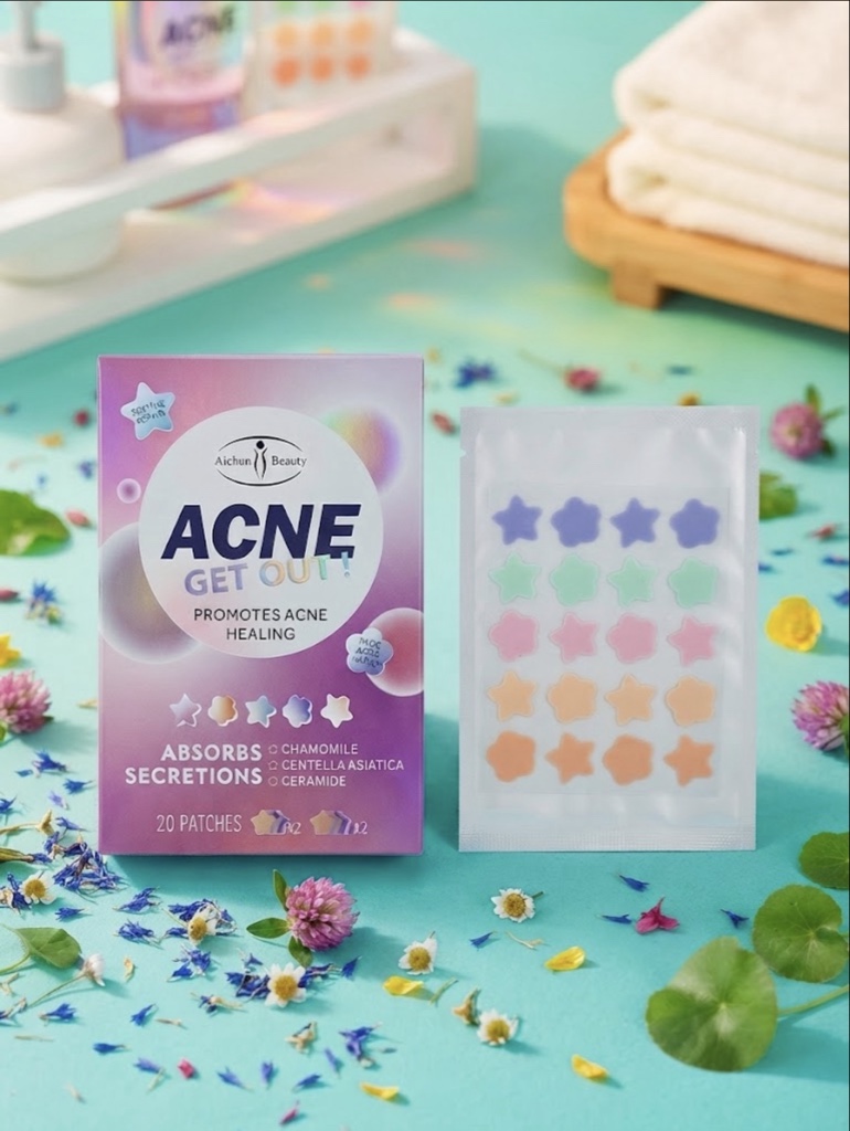 Parches para Acné Hidrocoloides Aichun Beauty