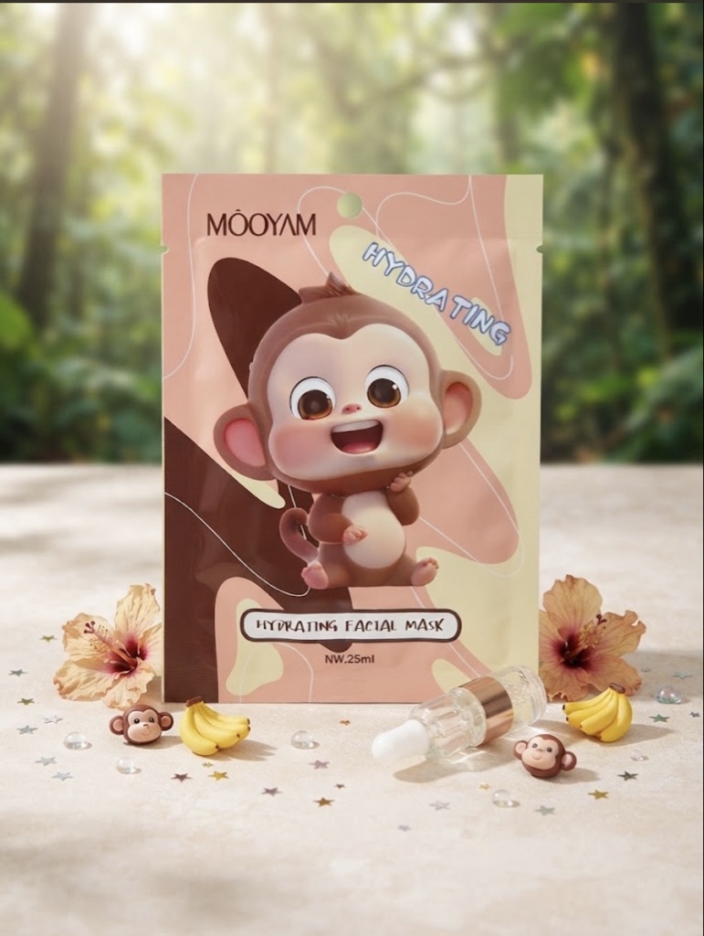 Mascarilla Facial Hidratante MOOYAM Monito