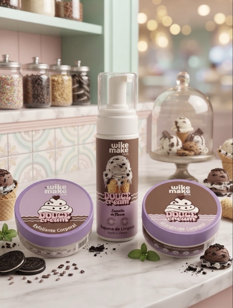 Combo Corporal Helado de Oreo Douce Cream - Wike Make Skin