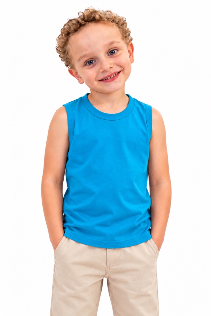 Regata azul turquesa - infantil