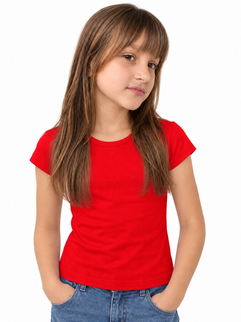 Camiseta vermelha básica