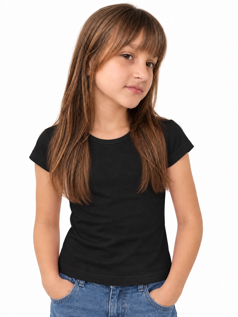 Camiseta preta básica