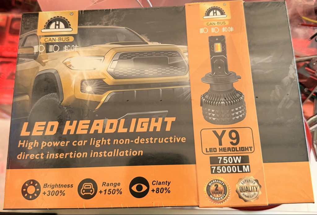 Bombilla led 9005 a/b control