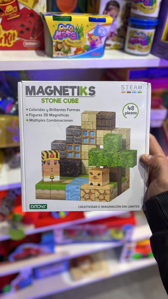 MAGNETIKS STONE CUBE 48pzas