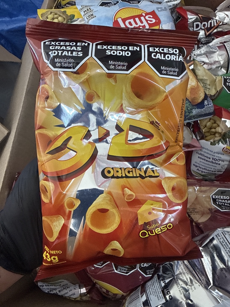 3D QUESO 43GRS