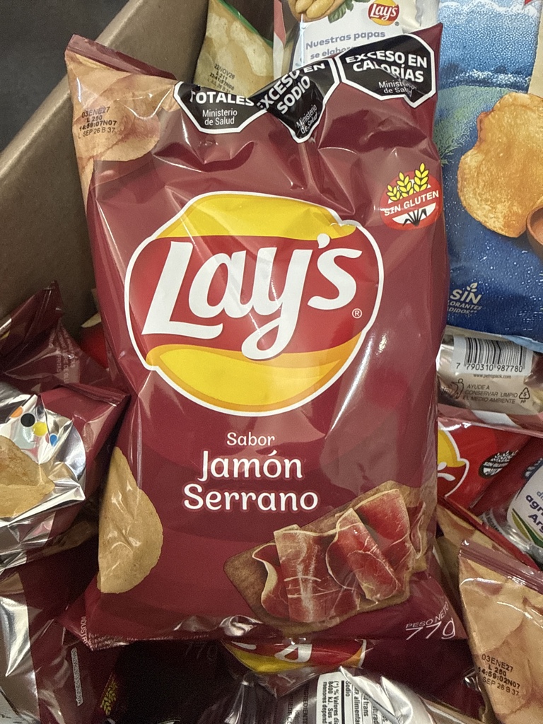 LAYS JAMON SERRANO 77G