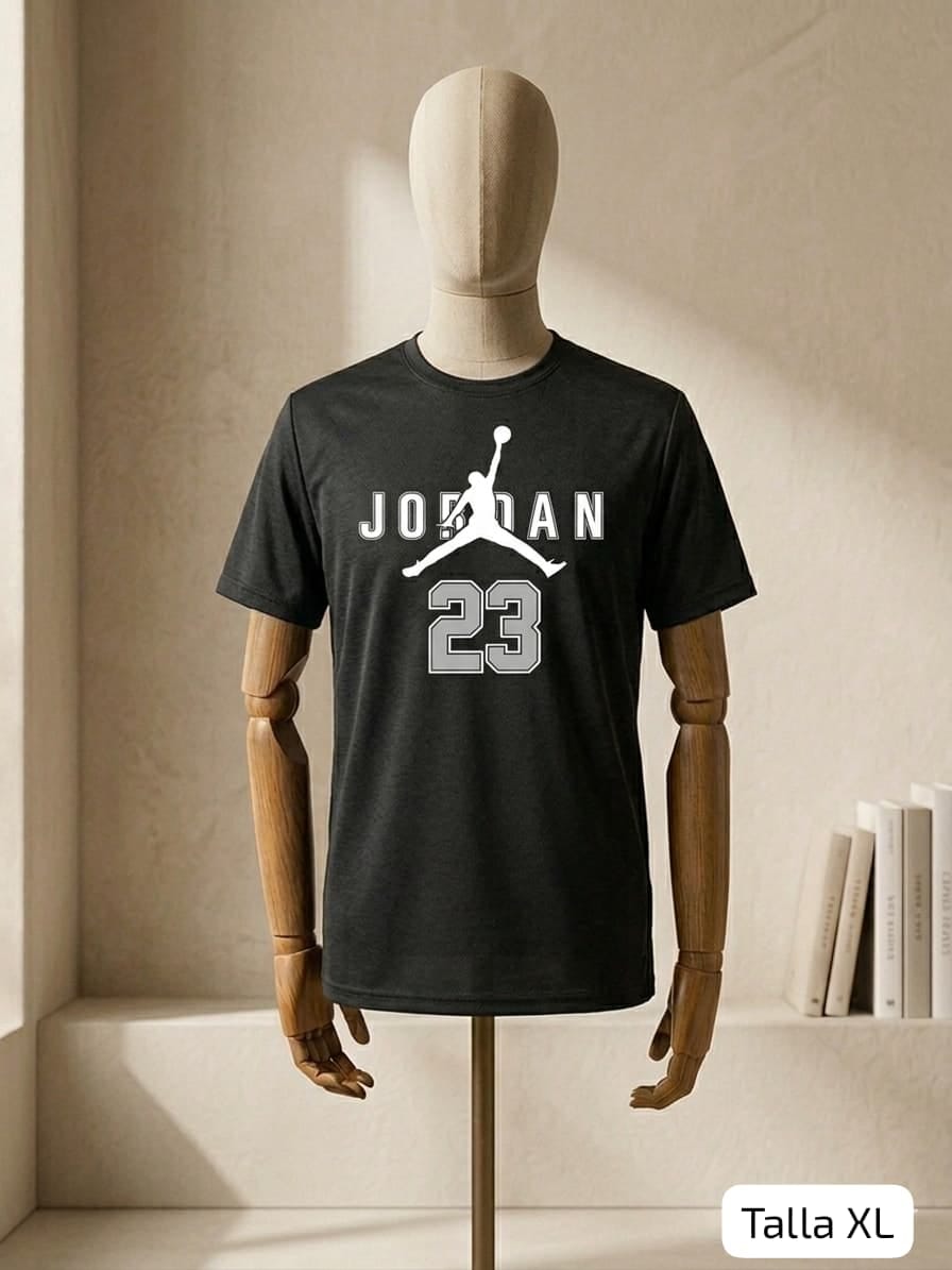 Camiseta negra Jordan 23 talla XL