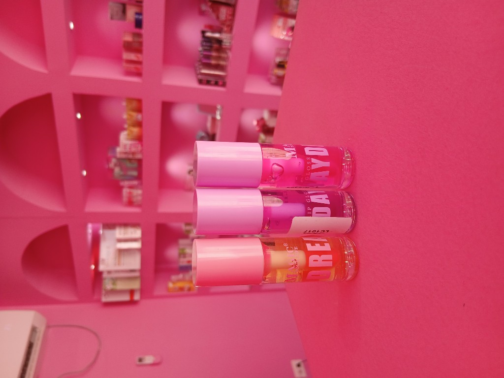Mas C lip gloss rosado