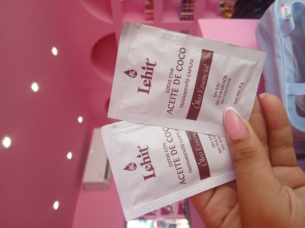 Lehit gotas aceite de coco