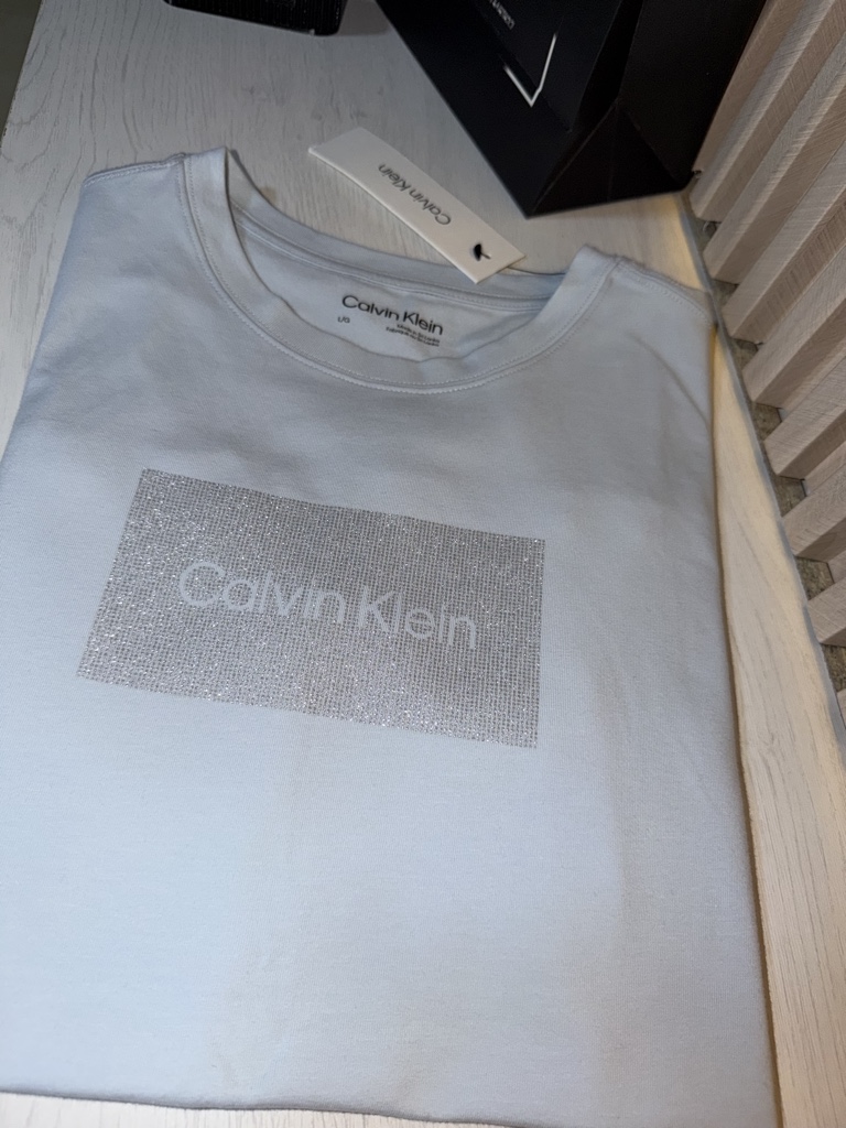 Calvin Klein camiseta blanca