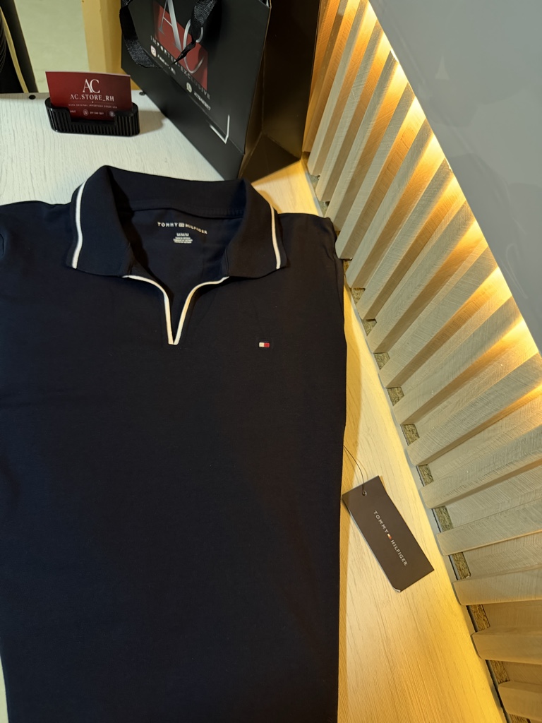 Tommy Hilfiger vestido polo azul