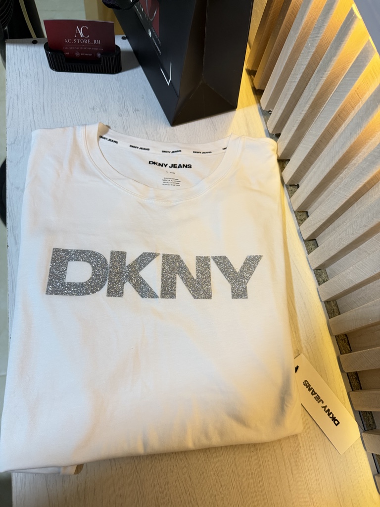DKNY Jeans camiseta blanca