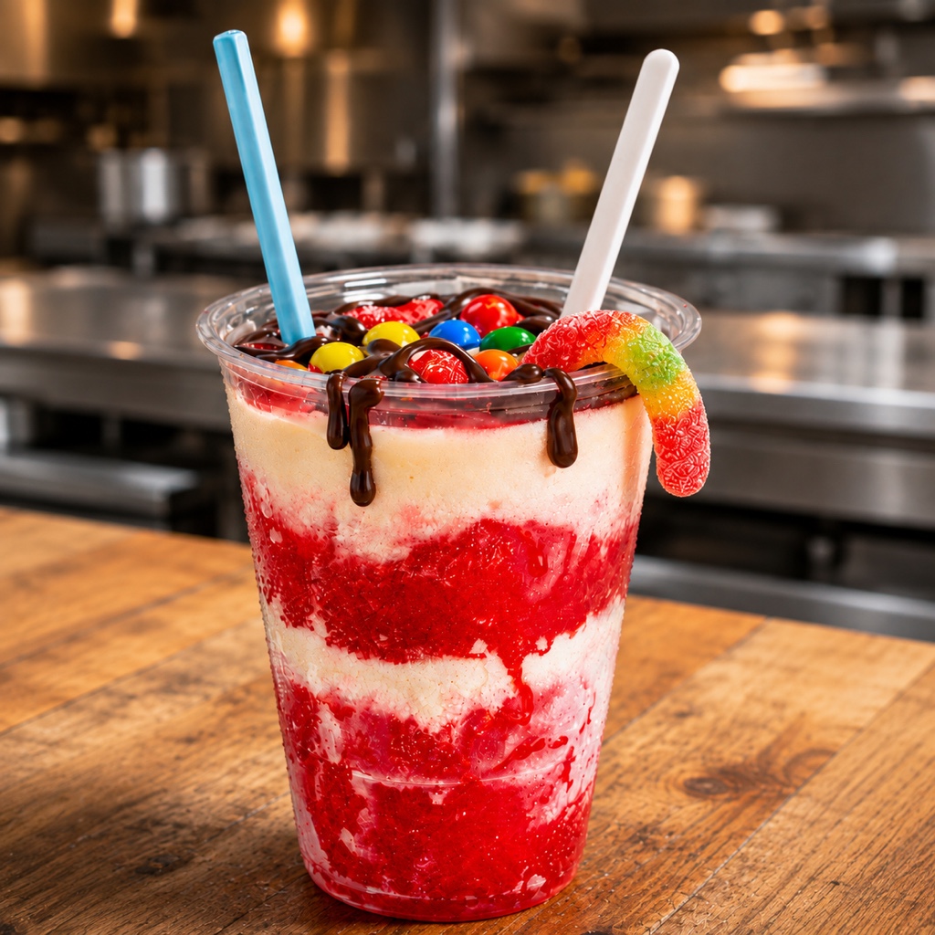 GRANIZADO CON TOPPINGS