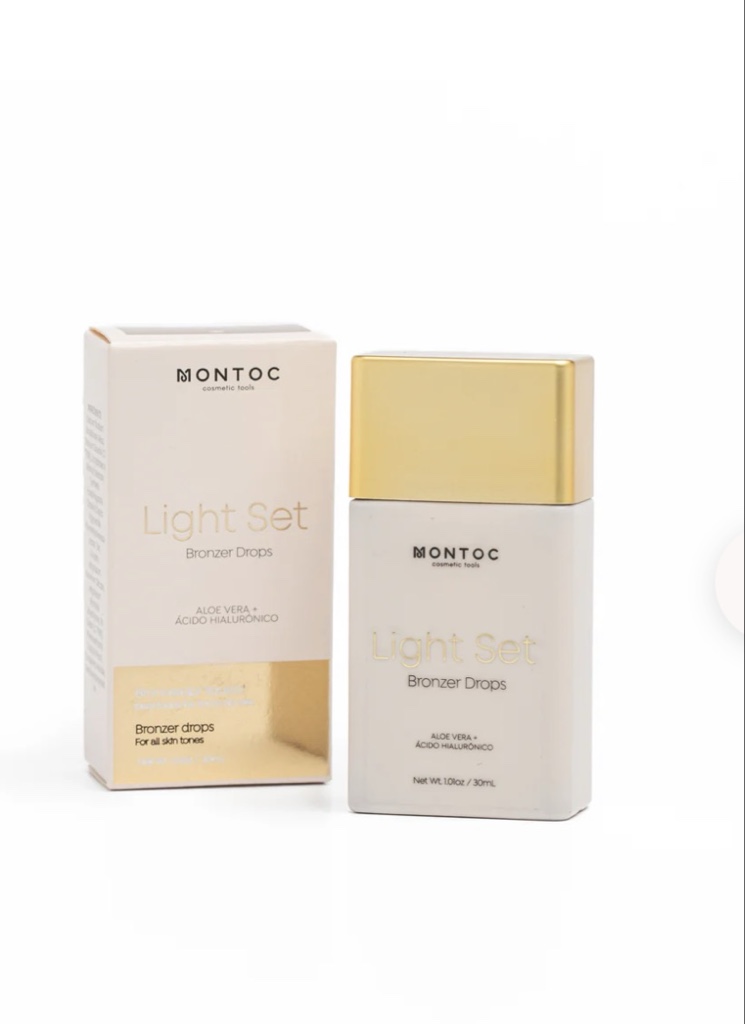 Bronzer Drops Light Set Bronceador Líquido Profesional