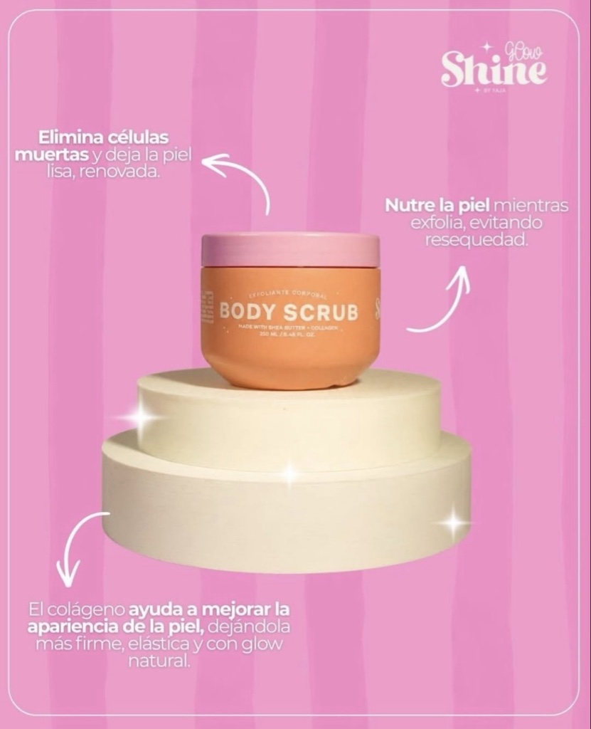 Exfoliante corporal Glow Shine