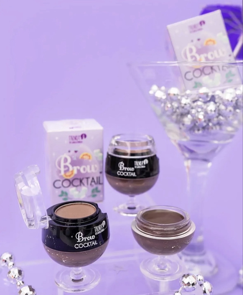 Betún de cejas en polvo y crema