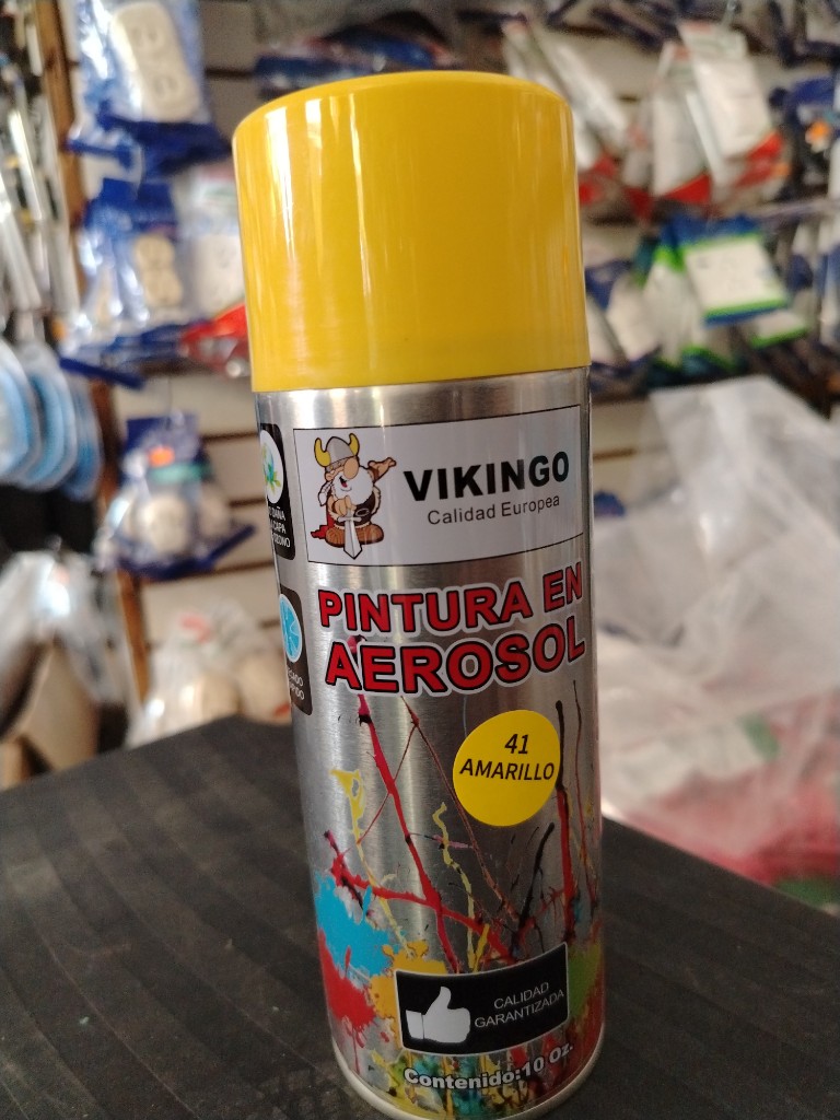 VIKINGO pintura aerosol amarillo