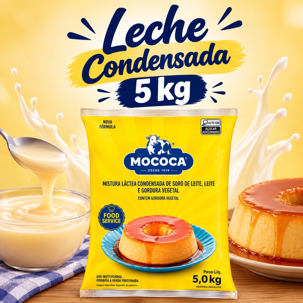 Leche condensada de 5kg
