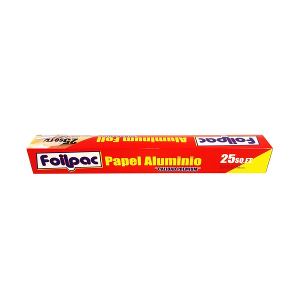 Foilpac papel aluminio 25sq.ft