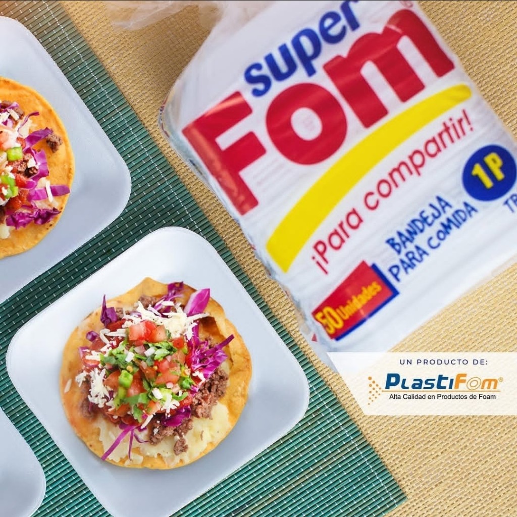 Super Fom bandeja 1p