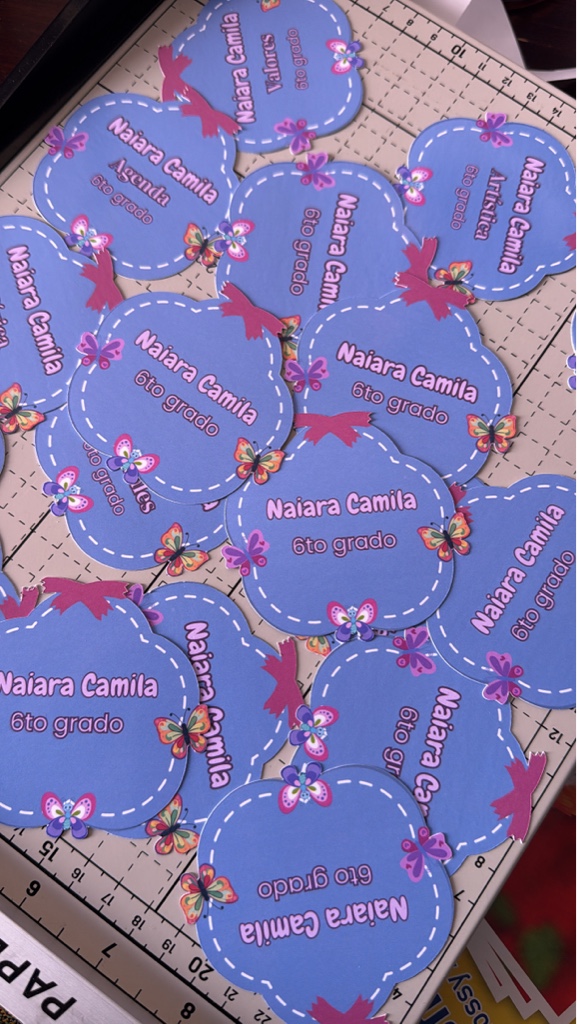 Stickers personalizados school