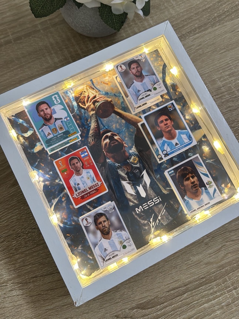 Cuadro 3D MESSI