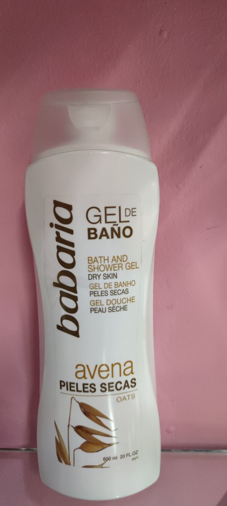 Gel de baño avena
