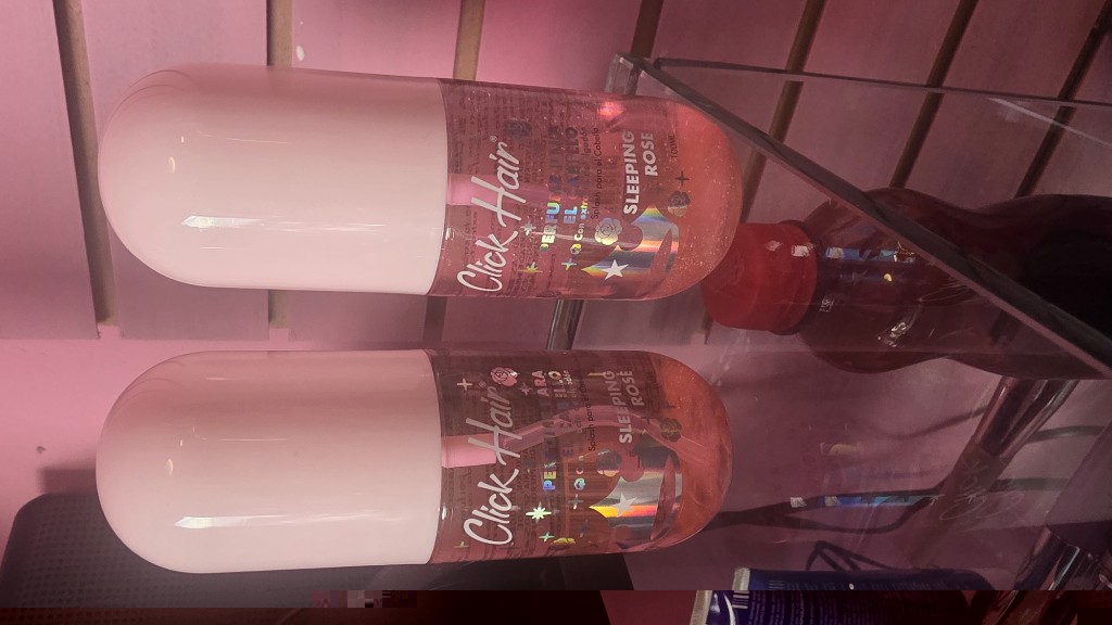 Locion click hair rosa