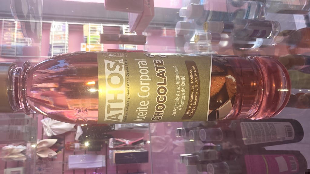 Aceite de chocolate