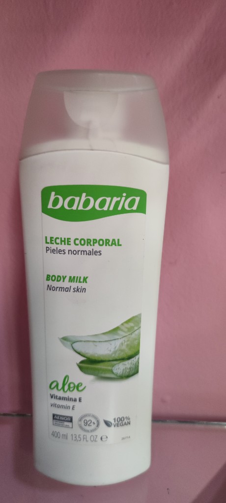 Leche corporal aloe